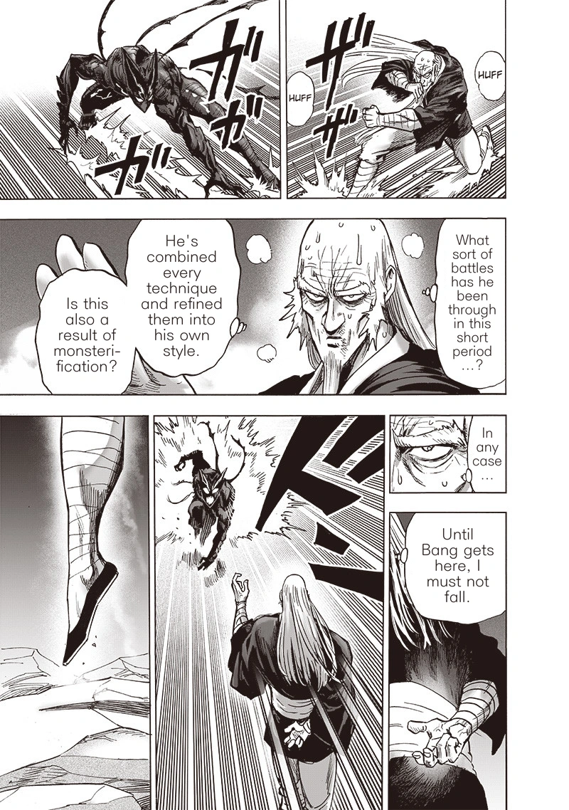 One Punch Man Manga Chapter 147 page 30 - Toxic Substance scene