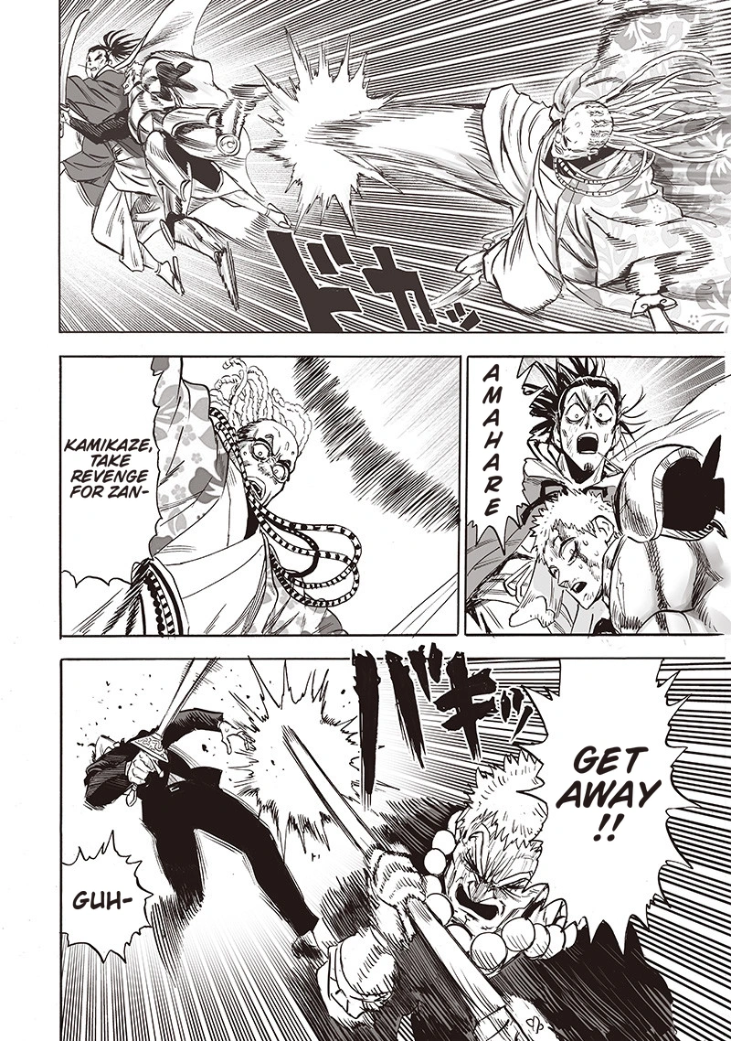 One Punch Man Manga Chapter 148 page 17 - The Line scene