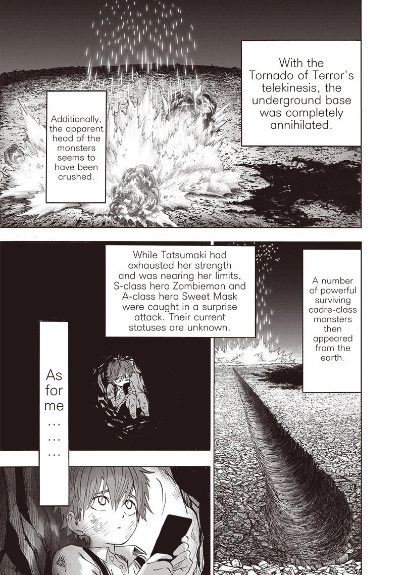 One Punch Man Manga Chapter 149 page 22 - Ambush scene