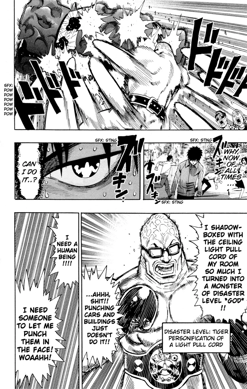 One Punch Man Manga Chapter 15.5 page 11 - Brushing Up | Volume 2 Extras scene