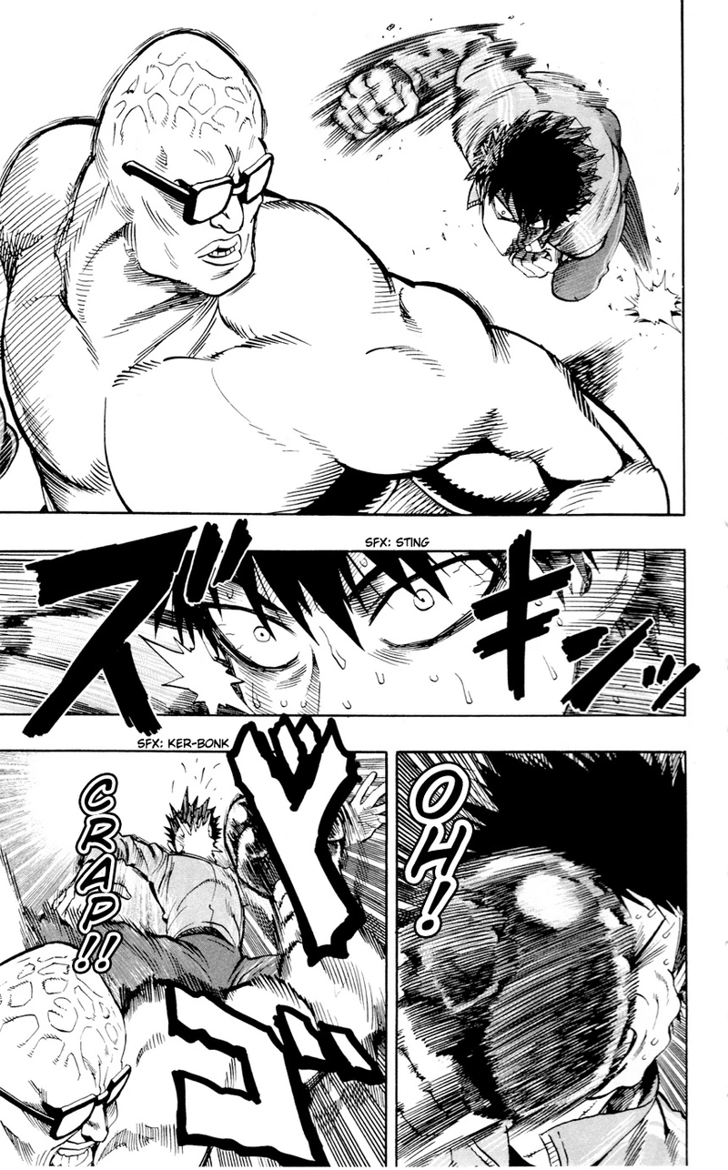 One Punch Man Manga Chapter 15.5 page 12 - Brushing Up | Volume 2 Extras scene