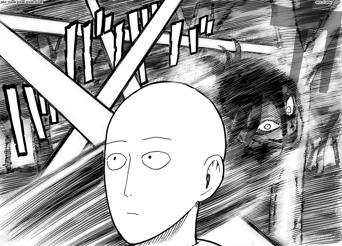 One Punch Man Manga Chapter 15 page 10 - Hobby and Work scene