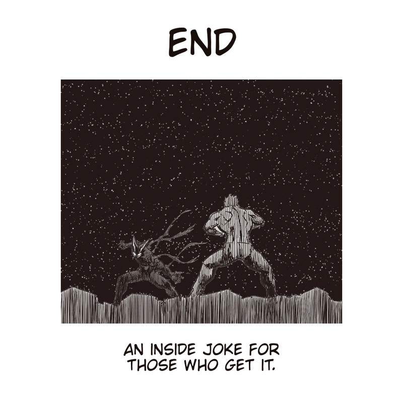 One Punch Man Manga Chapter 150 page 38 - Master and Disciple scene