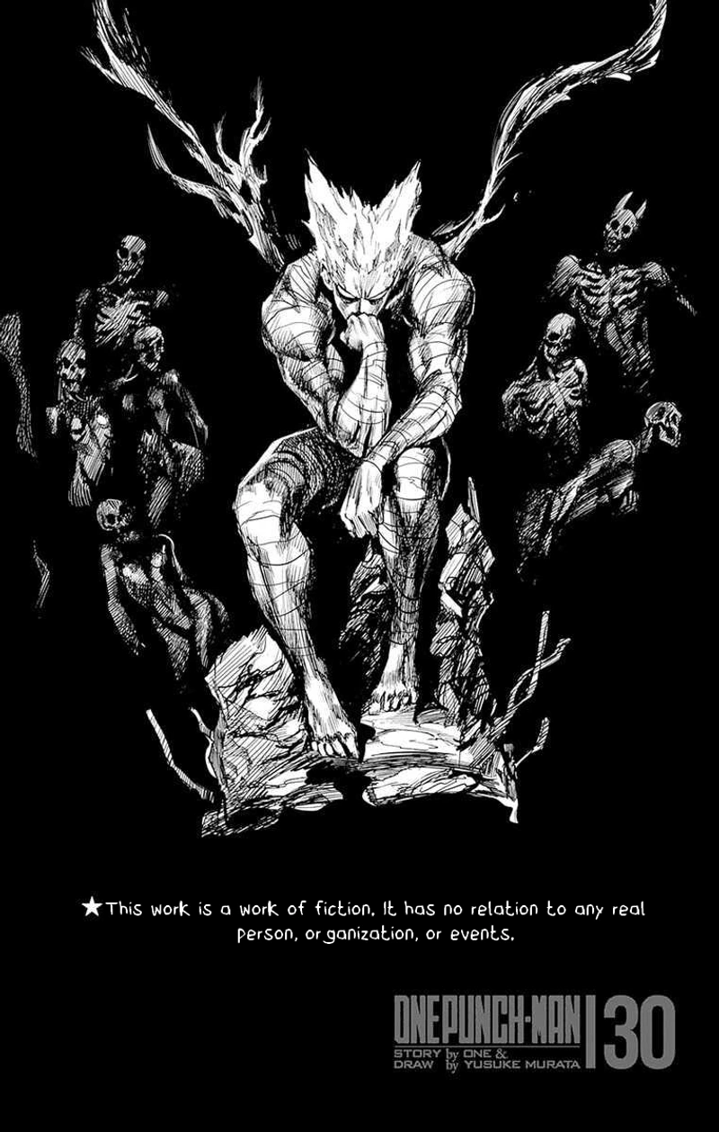 One Punch Man Manga Chapter 151.5 page 9 - The Style Of A King | Volume 30 Extras scene