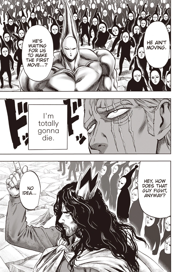 One Punch Man Manga Chapter 152 page 6 - Check scene