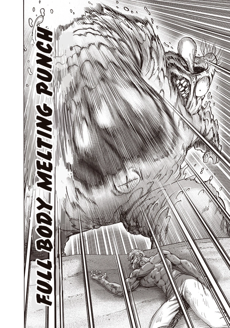 One Punch Man Manga Chapter 154 page 17 - Ultimate Purgatory Hellfire Burst Wave-Motion Cannon scene