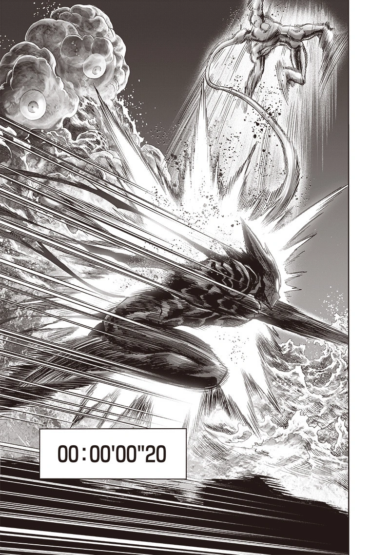 One Punch Man Manga Chapter 154 page 23 - Ultimate Purgatory Hellfire Burst Wave-Motion Cannon scene