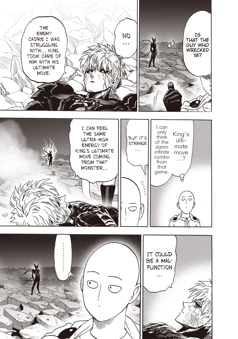 One Punch Man Manga Chapter 155 page 10 - Results scene