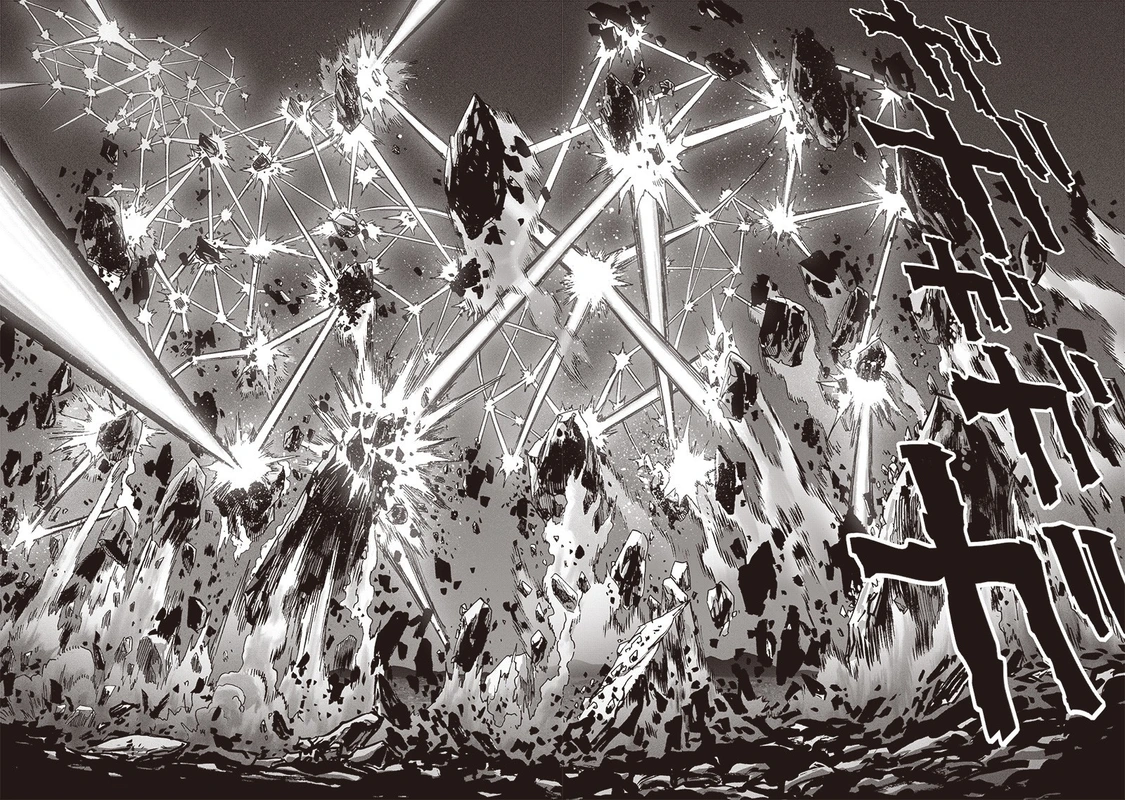 One Punch Man Manga Chapter 155 page 22 - Results scene