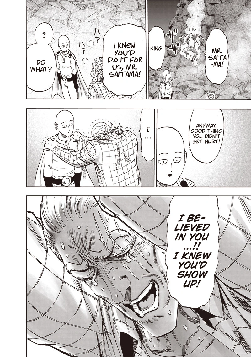 One Punch Man Manga Chapter 155 page 23 - Results scene
