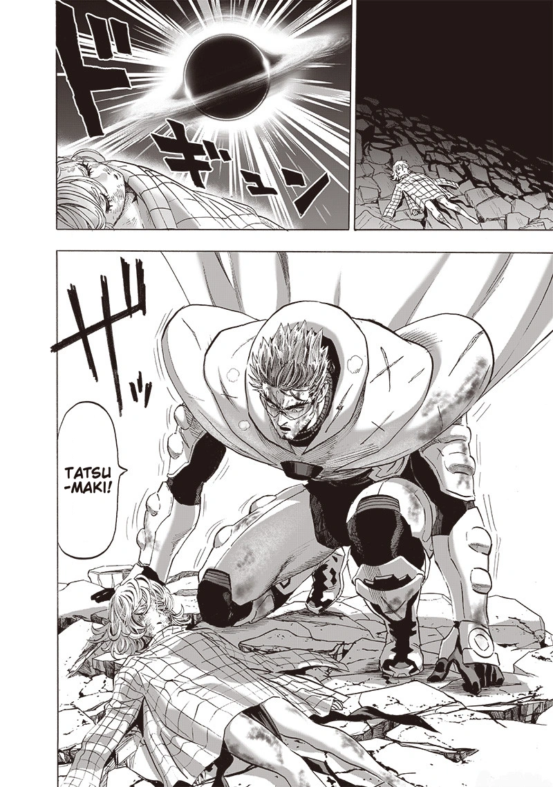 One Punch Man Manga Chapter 156 page 30 - Divine Retribution scene