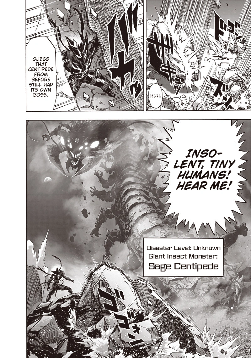 One Punch Man Manga Chapter 156 page 39 - Divine Retribution scene