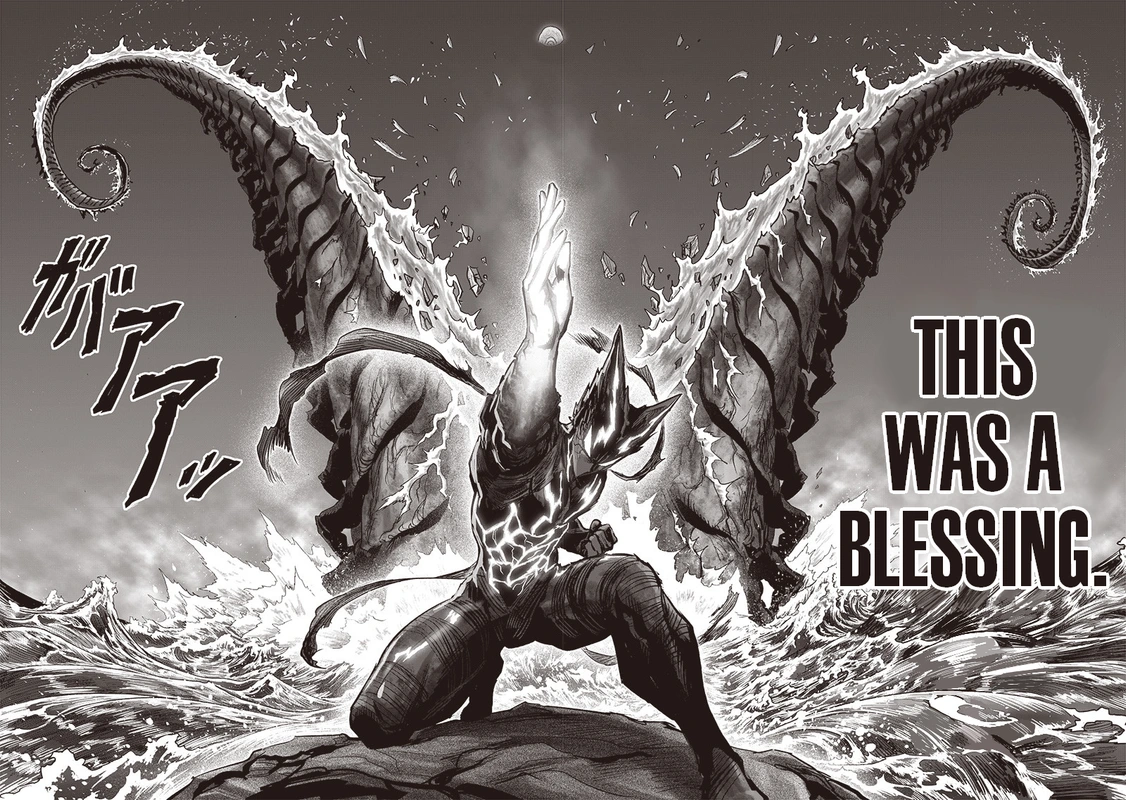 One Punch Man Manga Chapter 159 page 22 - Blessing scene