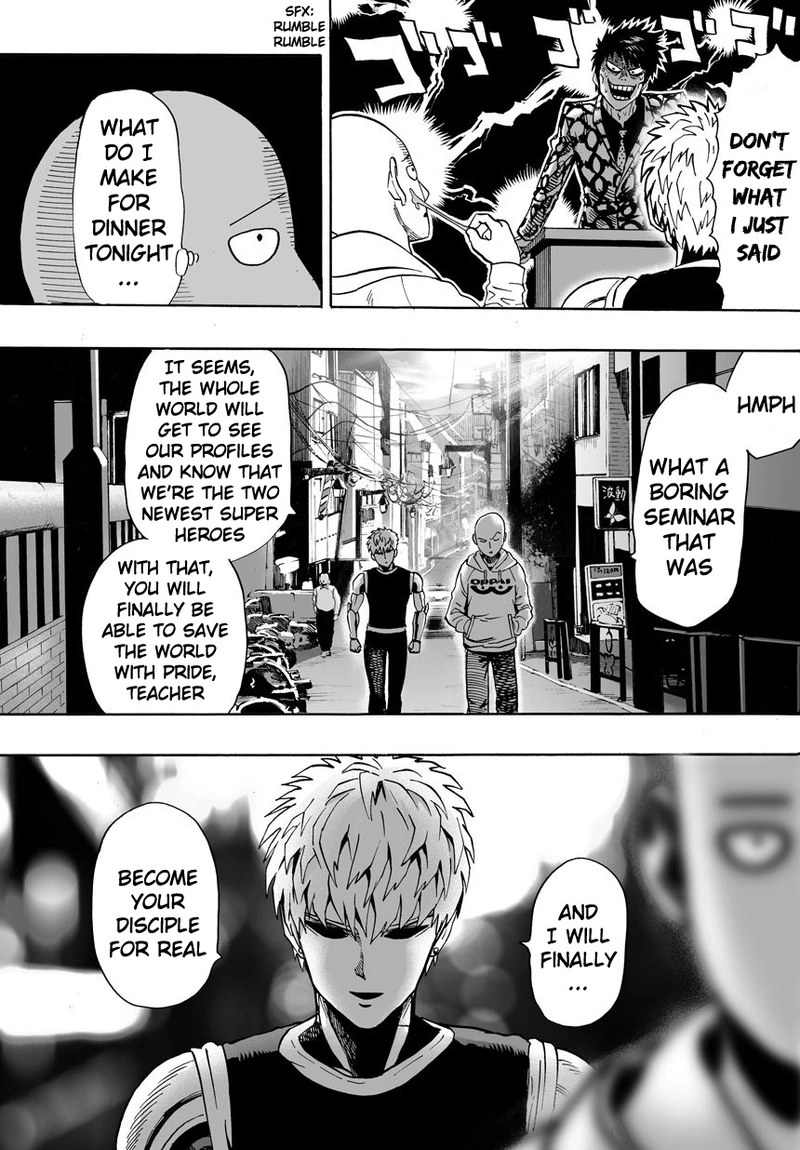 One Punch Man Manga Chapter 16 page 14 - Passed The Exam scene