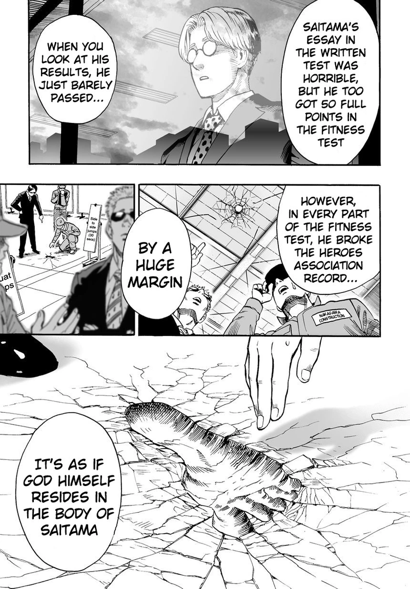 One Punch Man Manga Chapter 16 page 17 - Passed The Exam scene