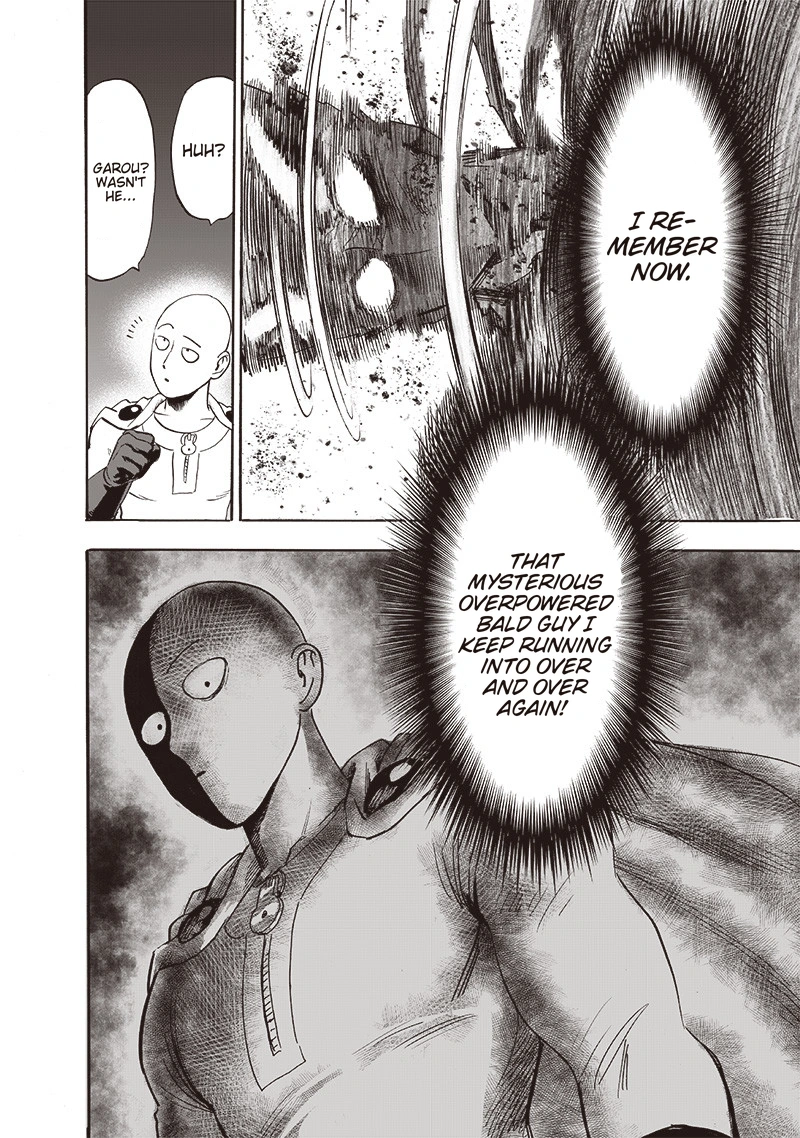 One Punch Man Manga Chapter 161 page 21 - Sinking Feeling scene