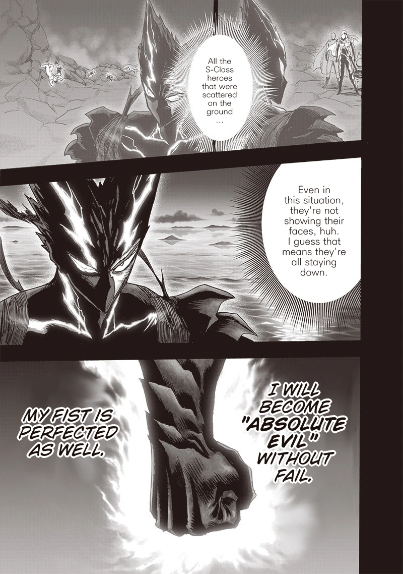 One Punch Man Manga Chapter 161 page 3 - Sinking Feeling scene