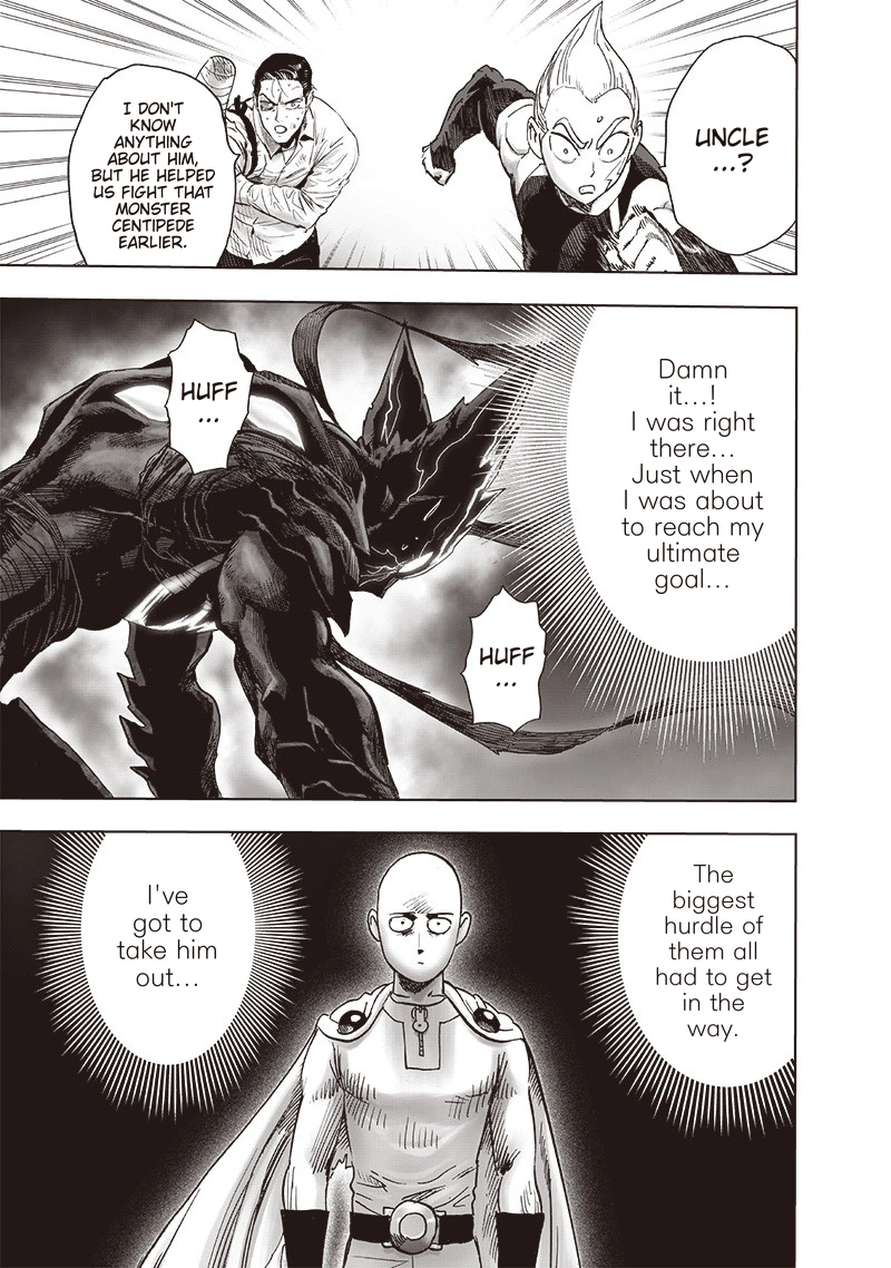 One Punch Man Manga Chapter 162 page 21 - Greatest Hero scene