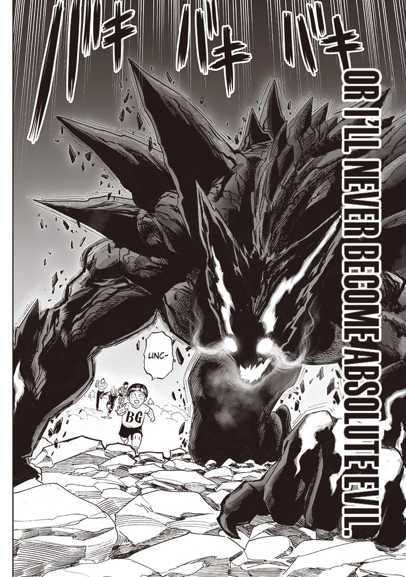 One Punch Man Manga Chapter 162 page 22 - Greatest Hero scene