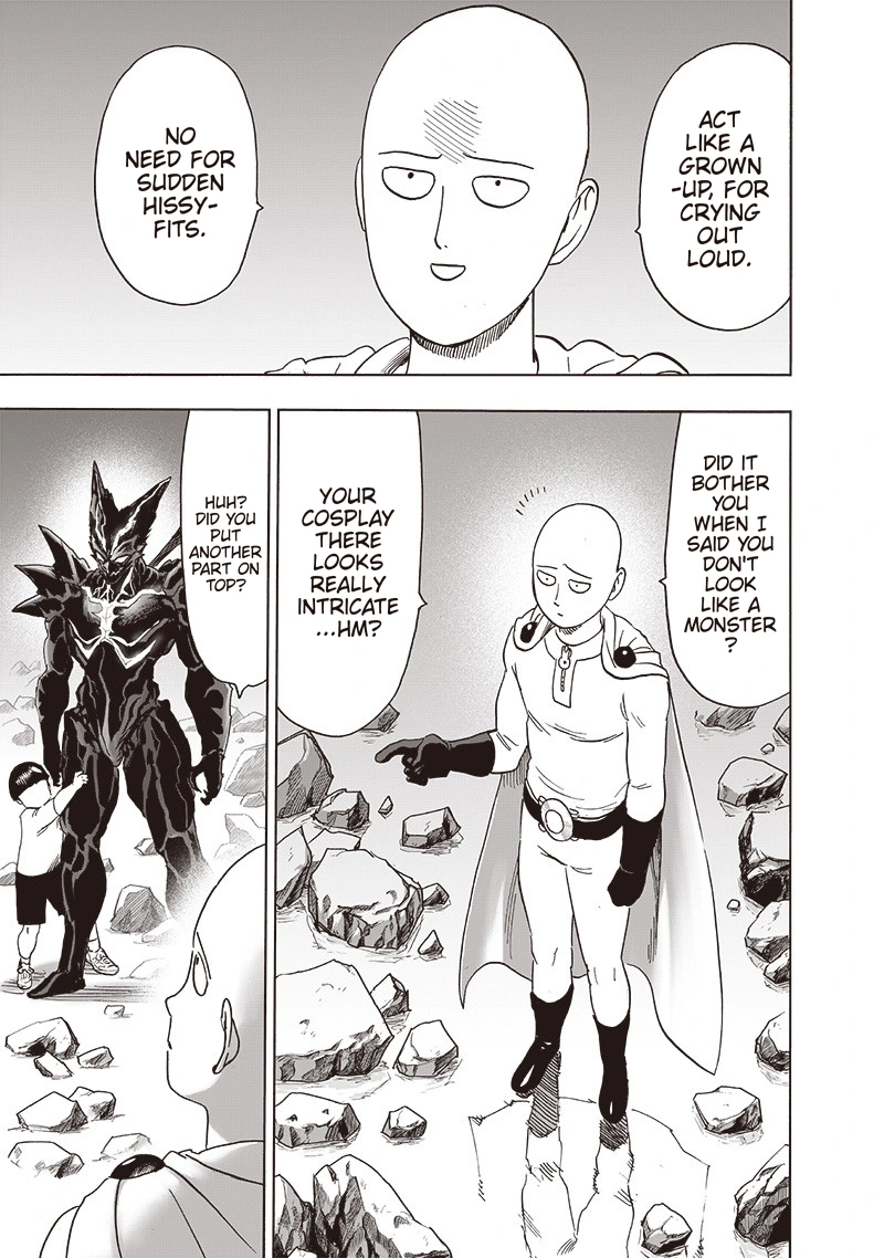 One Punch Man Manga Chapter 162 page 31 - Greatest Hero scene