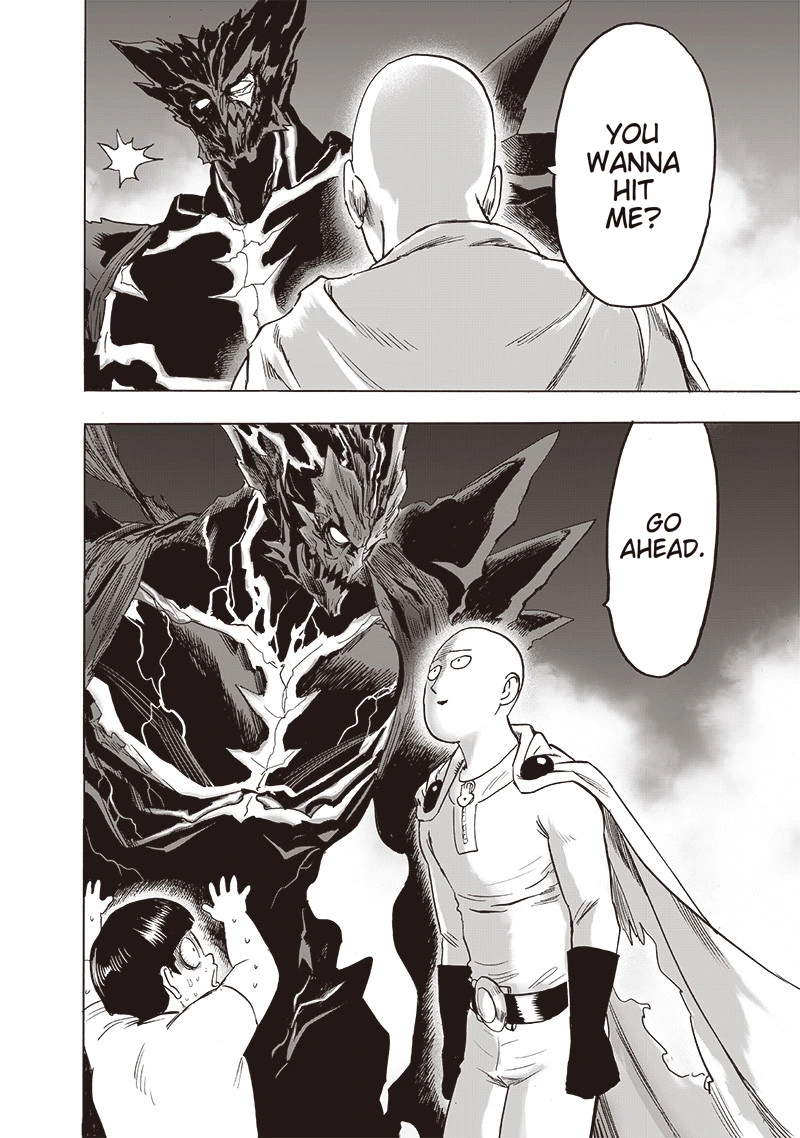 One Punch Man Manga Chapter 162 page 34 - Greatest Hero scene