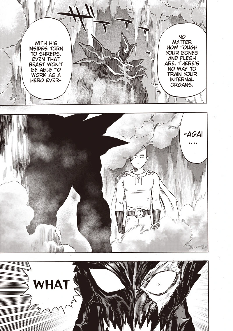One Punch Man Manga Chapter 163 page 22 - Tougher Than a Mountain scene