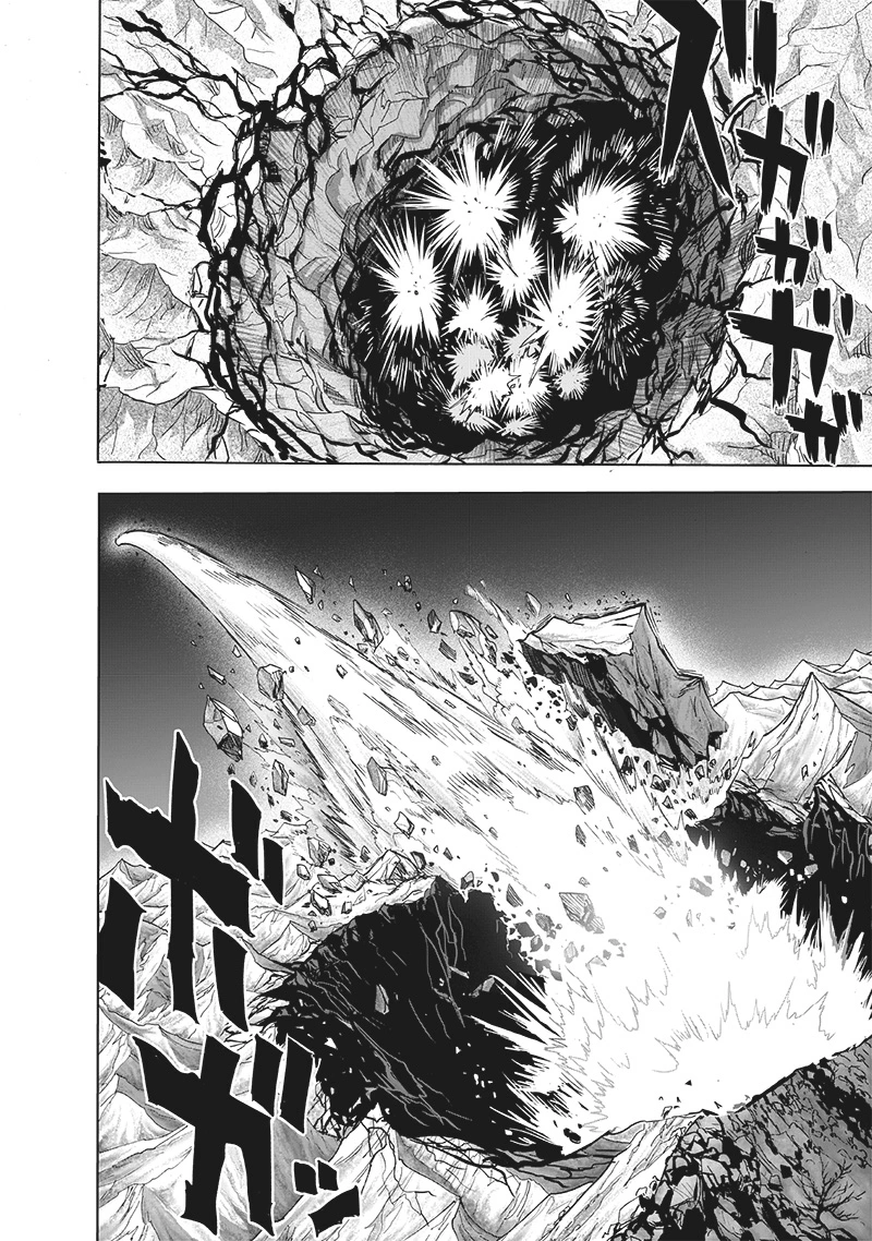 One Punch Man Manga Chapter 164 page 20 - The Abominable Fist That Turned Against God scene