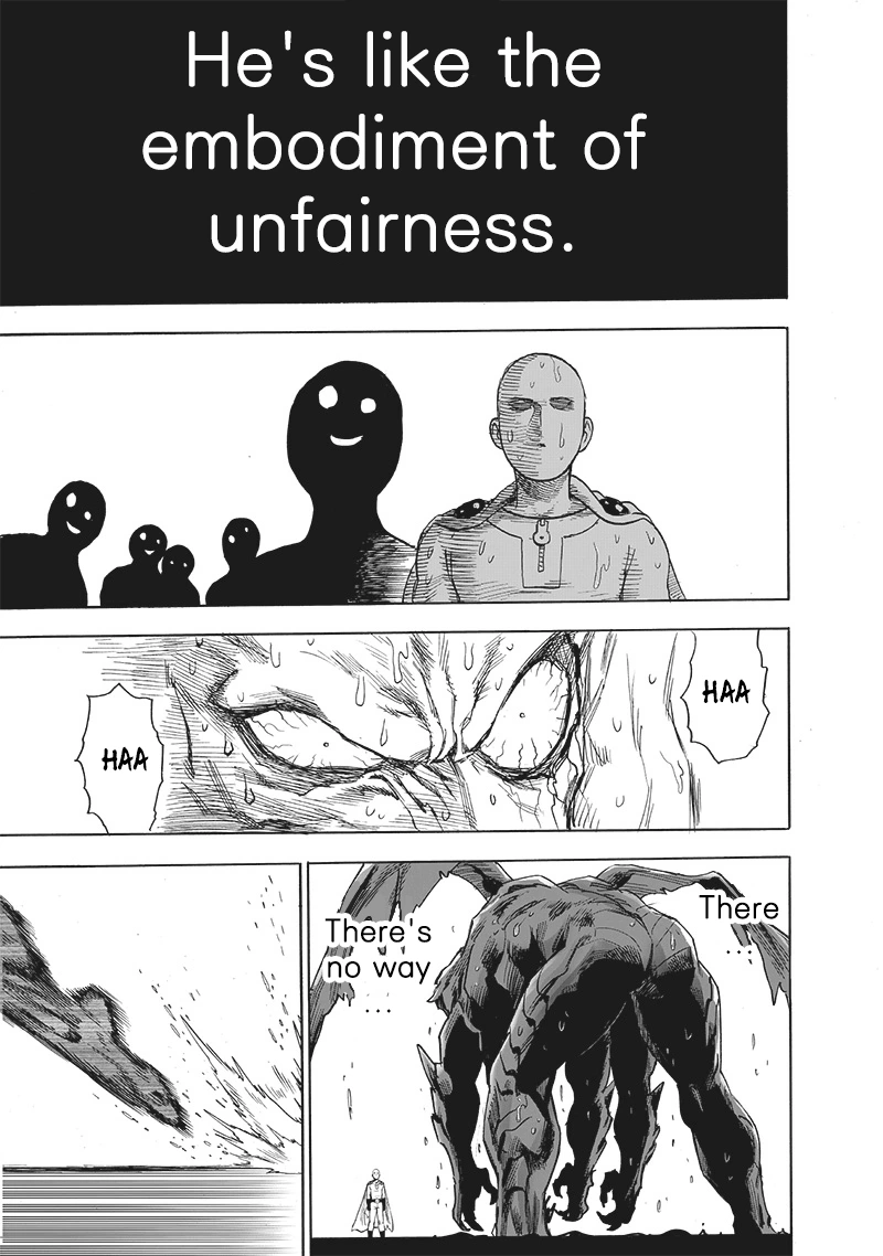 One Punch Man Manga Chapter 164 page 26 - The Abominable Fist That Turned Against God scene