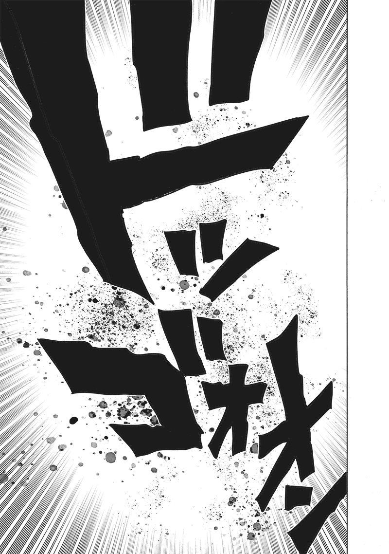 One Punch Man Manga Chapter 164 page 28 - The Abominable Fist That Turned Against God scene