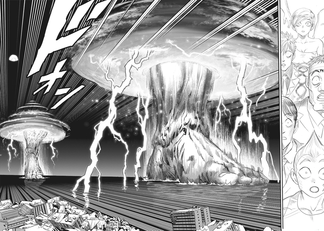One Punch Man Manga Chapter 164 page 35 - The Abominable Fist That Turned Against God scene