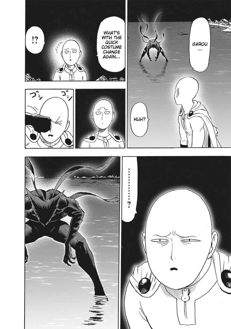 One Punch Man Manga Chapter 164 page 44 - The Abominable Fist That Turned Against God scene