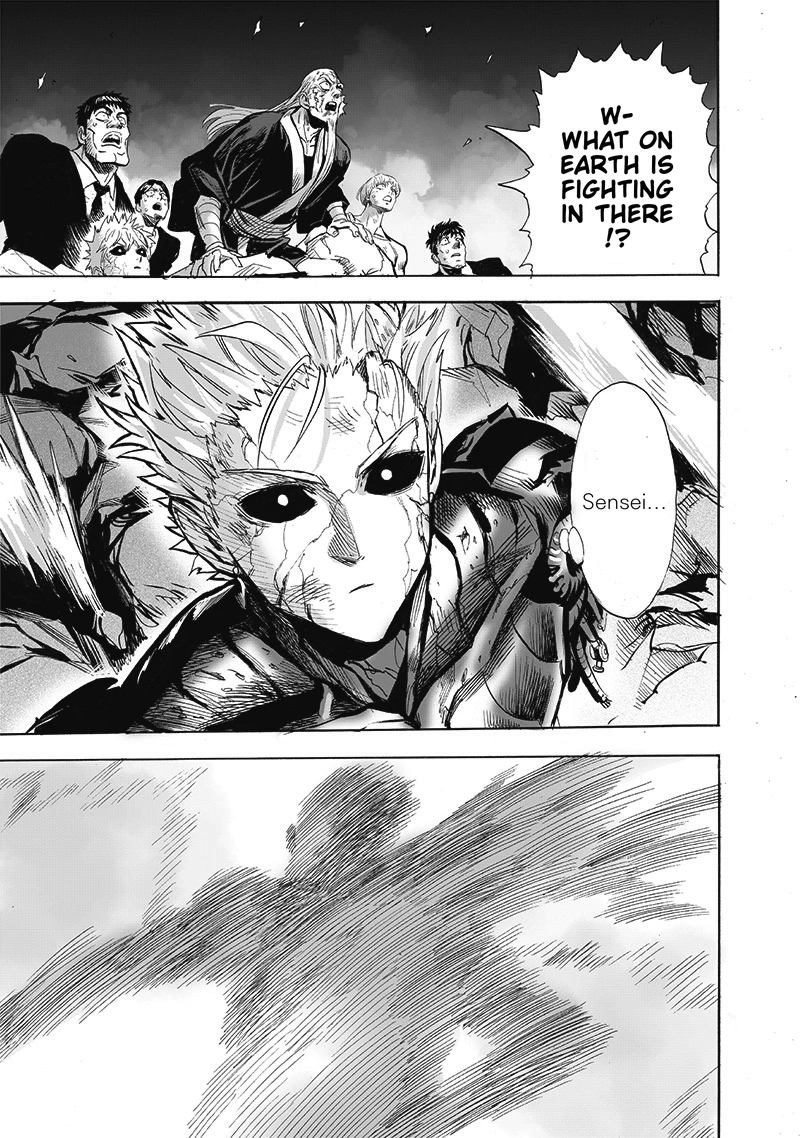 One Punch Man Manga Chapter 165 page 13 - Absolute Evil scene