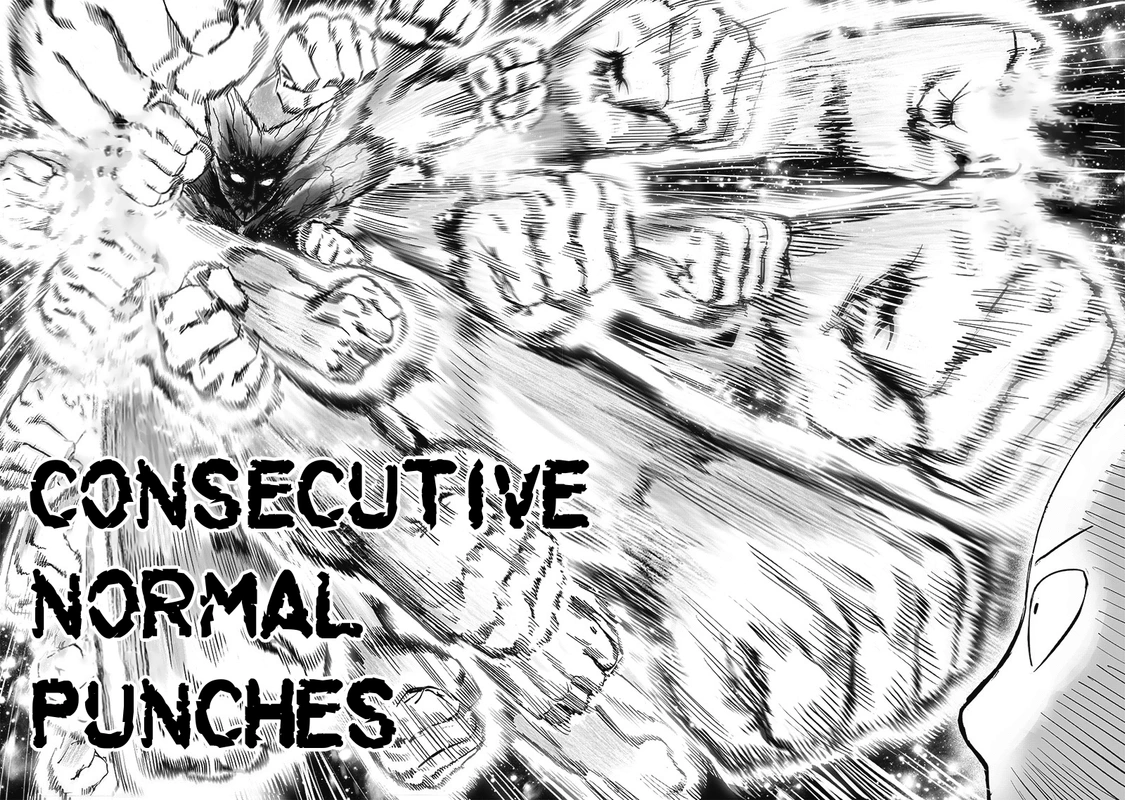 One Punch Man Manga Chapter 165 page 16 - Absolute Evil scene