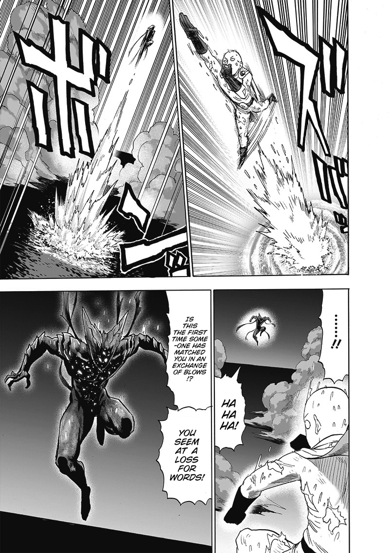 One Punch Man Manga Chapter 165 page 22 - Absolute Evil scene