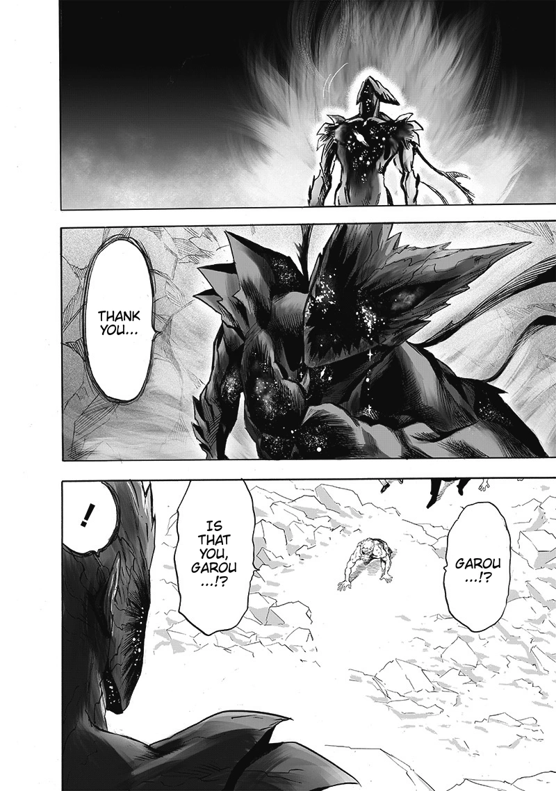 One Punch Man Manga Chapter 165 page 34 - Absolute Evil scene