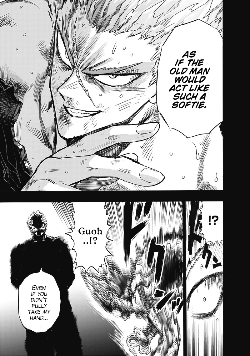 One Punch Man Manga Chapter 165 page 37 - Absolute Evil scene