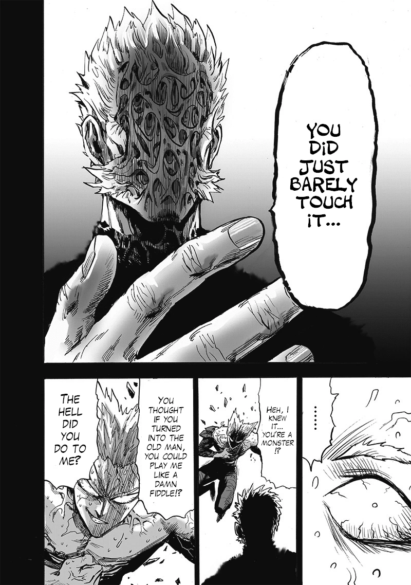 One Punch Man Manga Chapter 165 page 38 - Absolute Evil scene