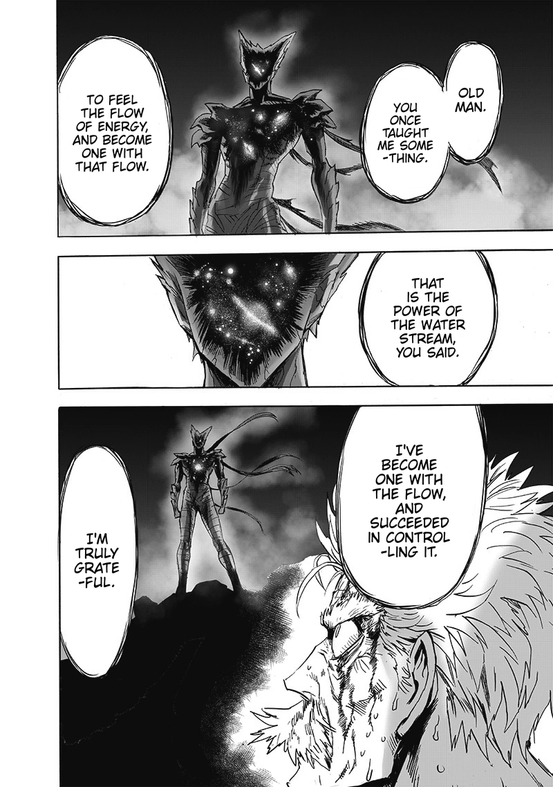 One Punch Man Manga Chapter 165 page 40 - Absolute Evil scene