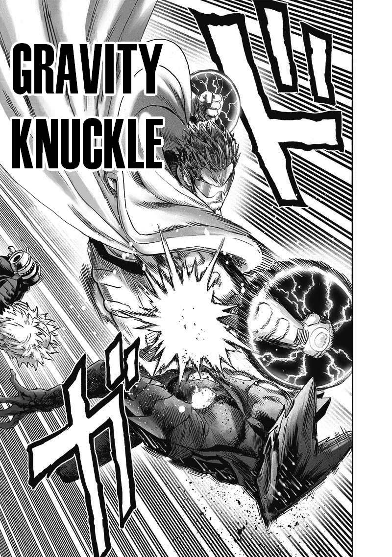 One Punch Man Manga Chapter 166 page 19 - Squared scene