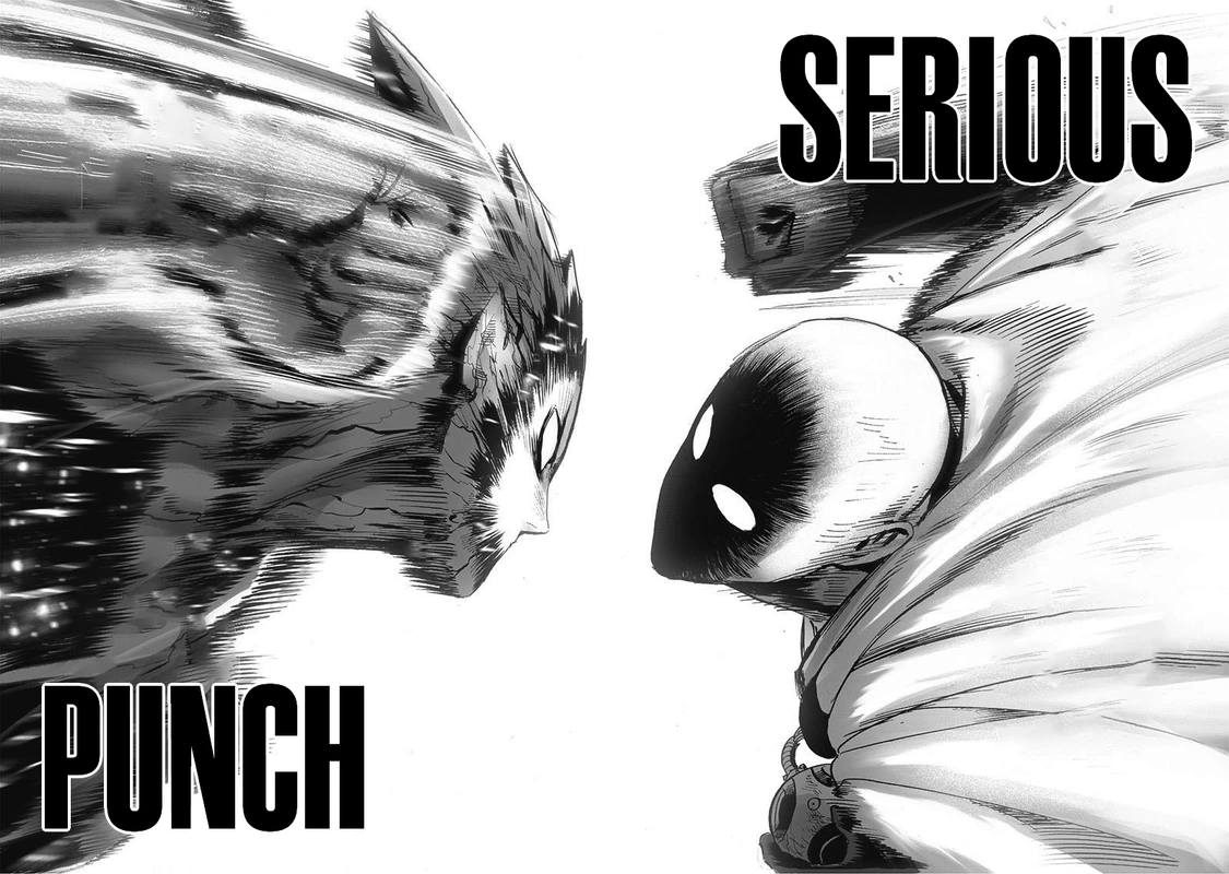 One Punch Man Manga Chapter 166 page 43 - Squared scene