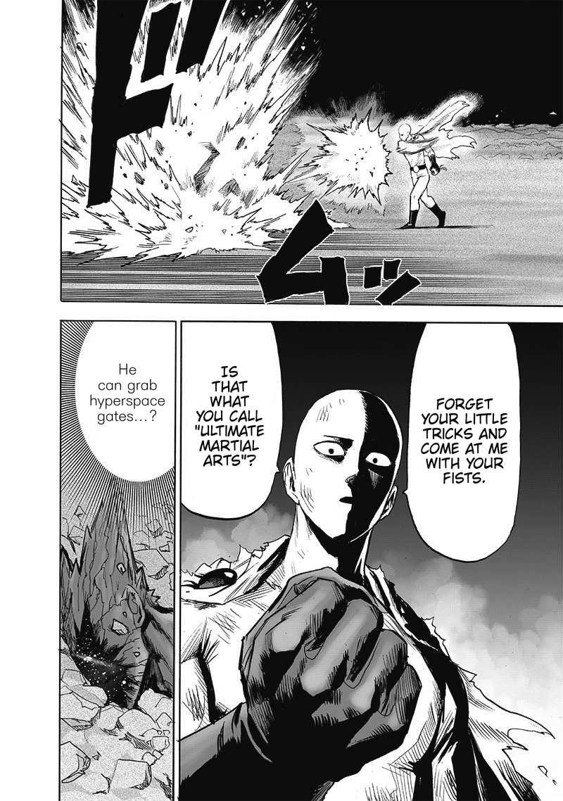 One Punch Man Manga Chapter 167 page 25 - I.o. scene