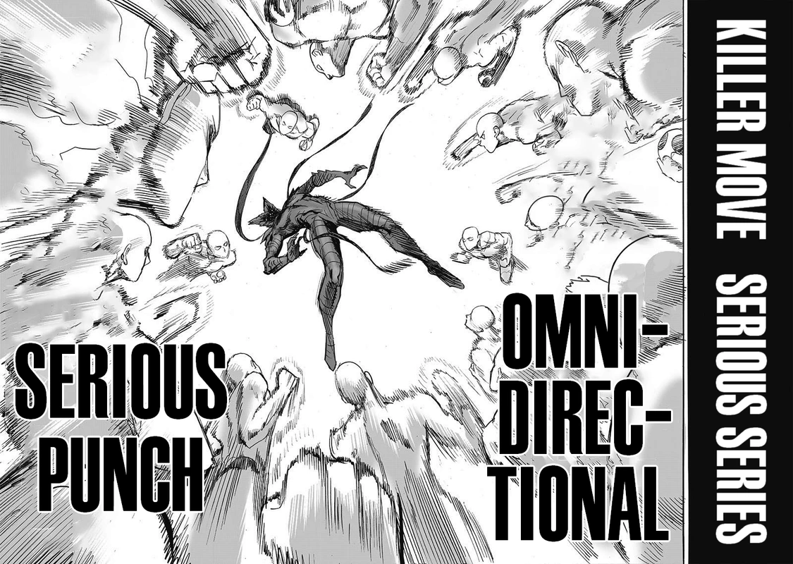 One Punch Man Manga Chapter 167 page 41 - I.o. scene