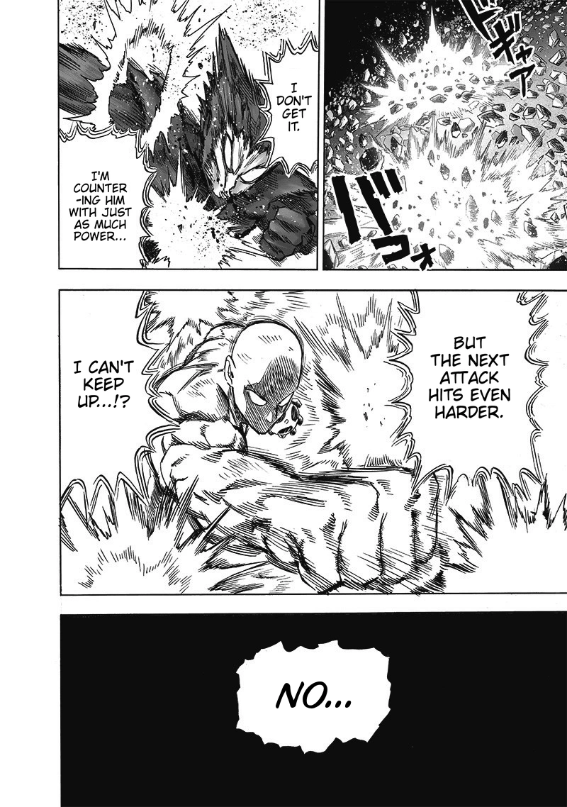 One Punch Man Manga Chapter 168 page 13 - Awakening of the Gods scene