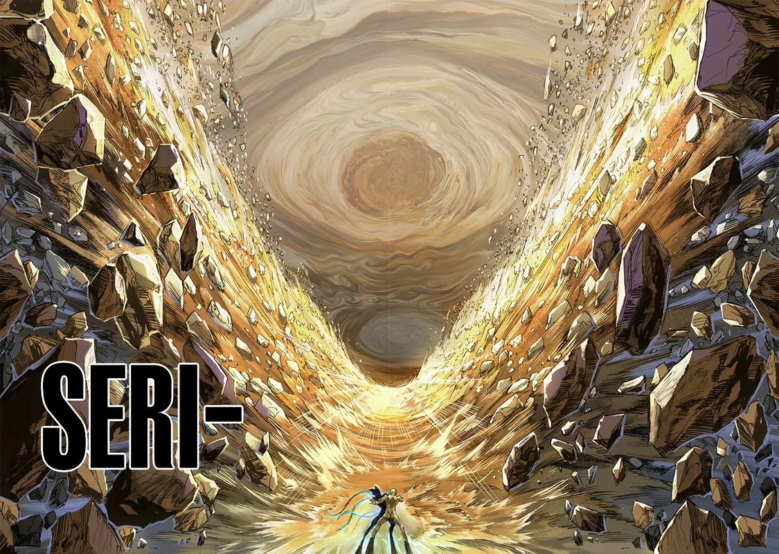 One Punch Man Manga Chapter 168 page 21 - Awakening of the Gods scene