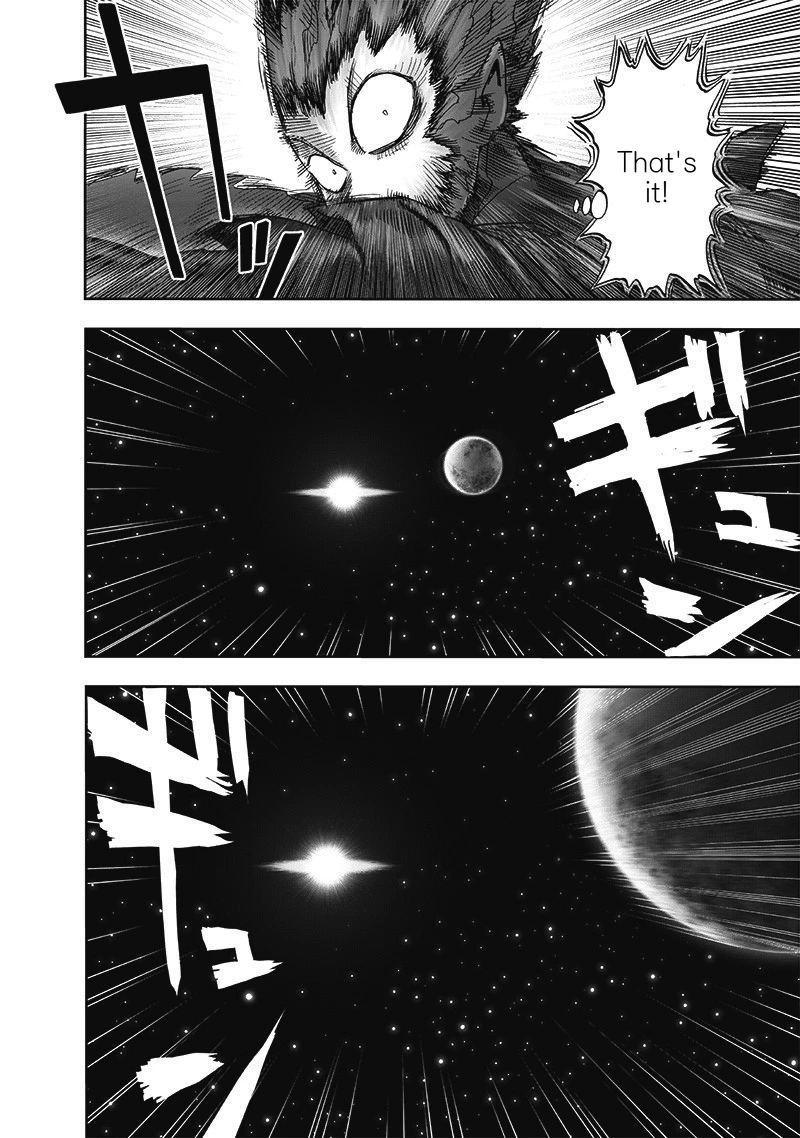 One Punch Man Manga Chapter 168 page 26 - Awakening of the Gods scene