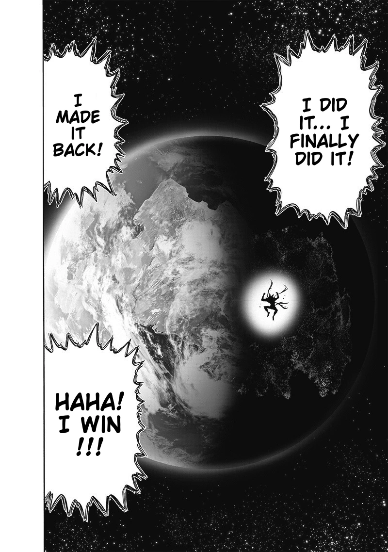 One Punch Man Manga Chapter 168 page 30 - Awakening of the Gods scene