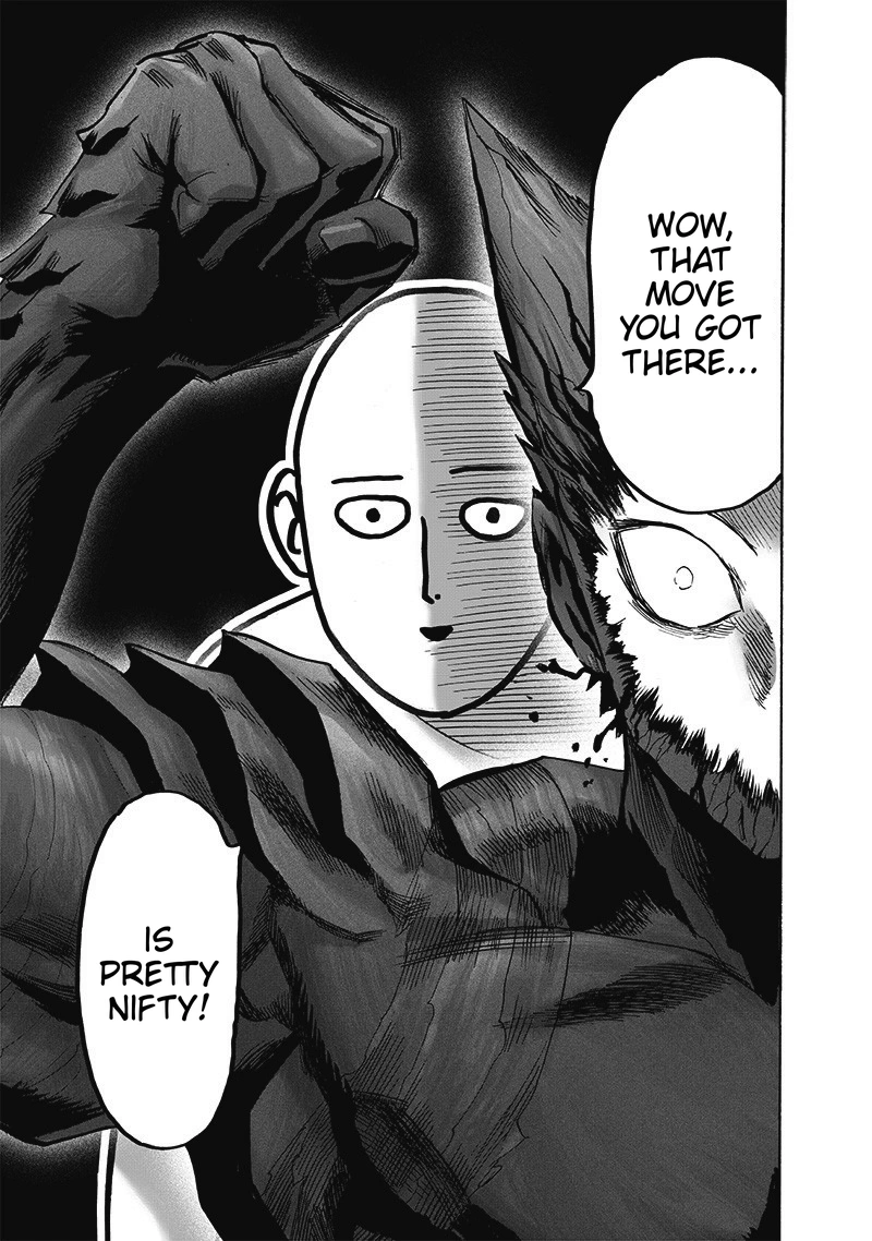 One Punch Man Manga Chapter 168 page 31 - Awakening of the Gods scene