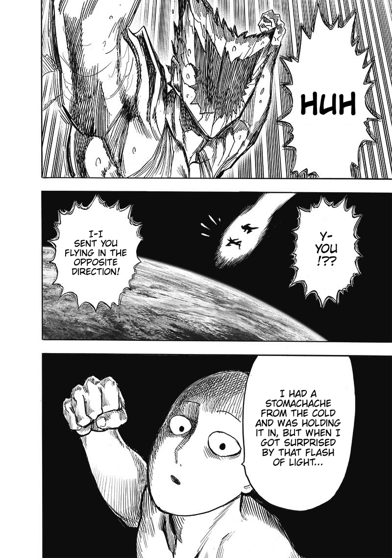 One Punch Man Manga Chapter 168 page 32 - Awakening of the Gods scene