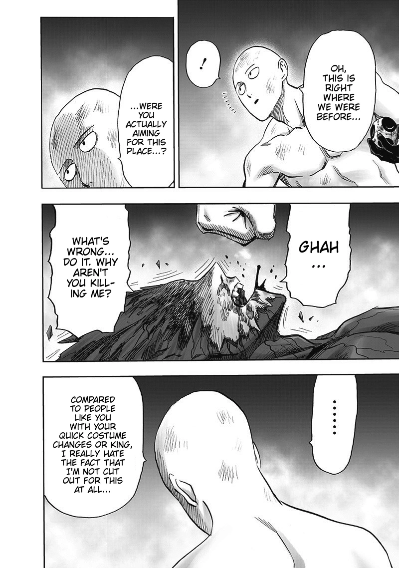 One Punch Man Manga Chapter 168 page 36 - Awakening of the Gods scene
