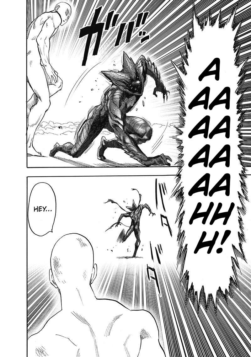 One Punch Man Manga Chapter 168 page 40 - Awakening of the Gods scene